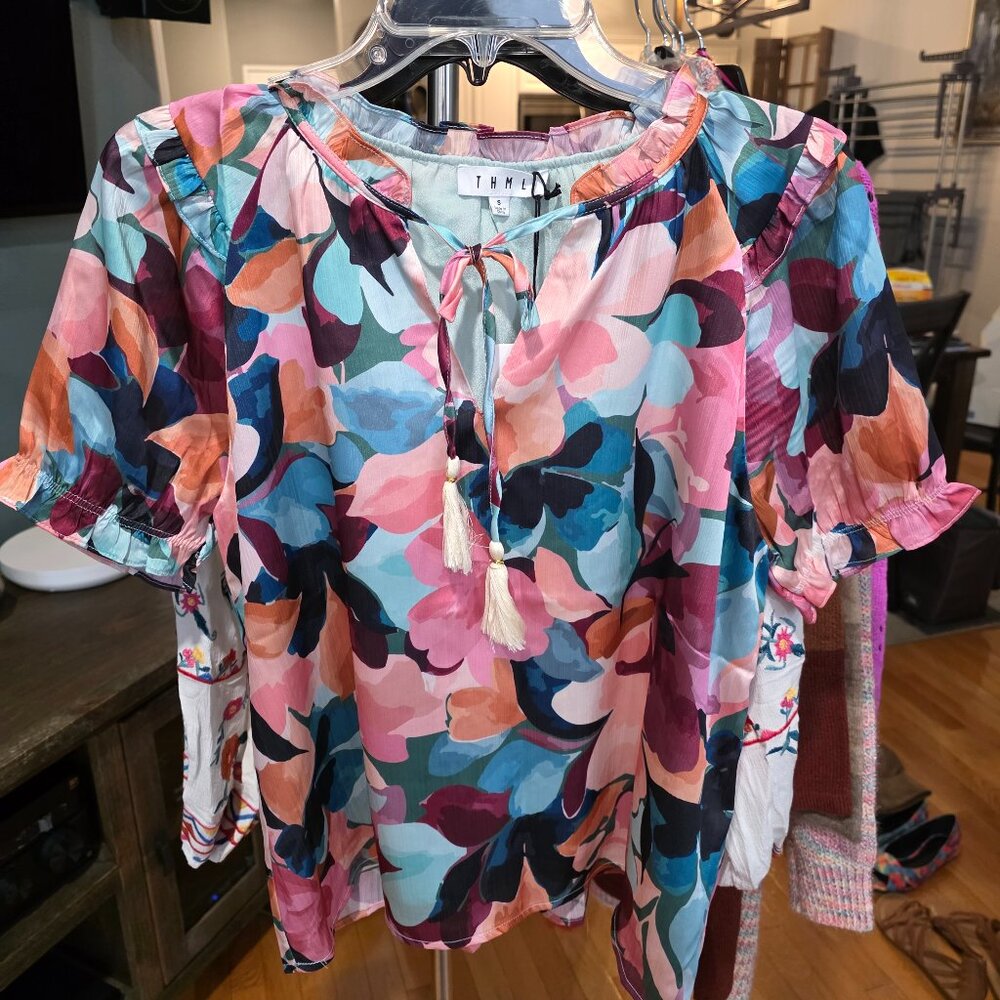 THML Floral Blouse